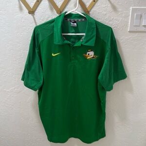 Nike Oregon Ducks Green Polo (XL)